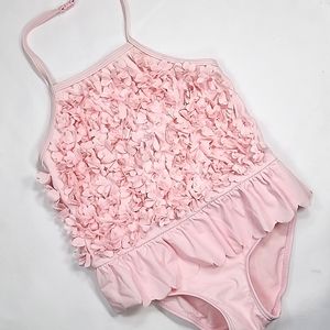 JOE BOXER FLORAL ONE PEICE BATHING SUIT SIZE 5T